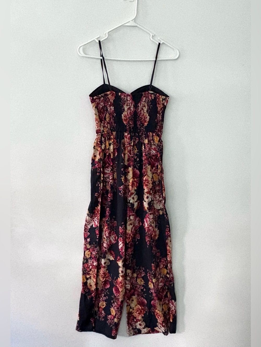 Band of Gypsies Floral Wide-Leg Jumpsuit – Size Small #0210 - Picture 6 of 6